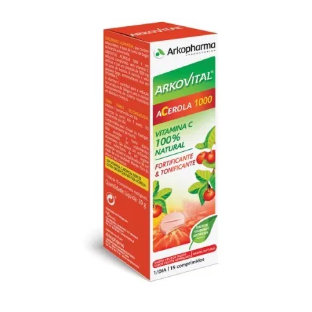 Arkovital Acerola 1000 15 Comprimidos