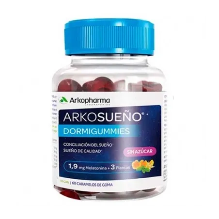 Arkosueño Dormigummies, 60 gominolas sin azúcar