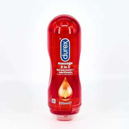 Durex play gel lubricante y masaje Ylang, 200 ml