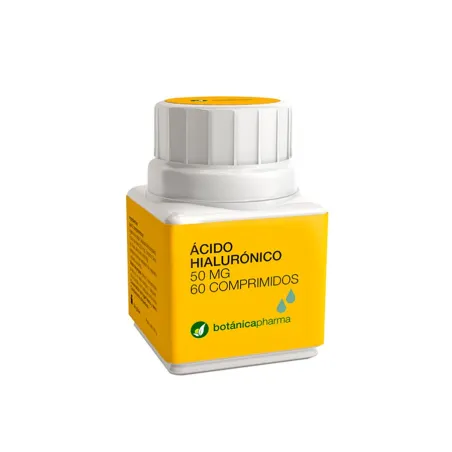 BotanicaPharma Ácido Hialurónico 50 mg, 60 comprimidos.