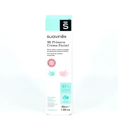 Suavinex Mi primera Crema Facial Hidratante, 50ml