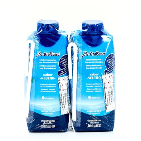 Bi-OralSuero Neutro bricks, 2x200 ml.