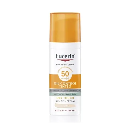 Eucerin Sun Protection SPF50+ Oil Control Color Claro, 50 ml