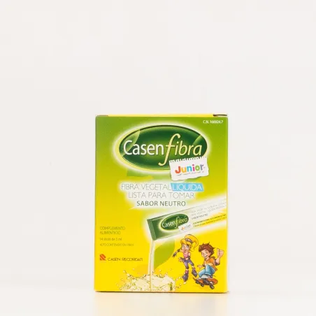 Casenfibra Junior Fibra Vegetal Líquida, 14 sobres x 5 ml.