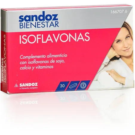 Sandoz Bienestar Isoflavonas, 30 Comprimidos