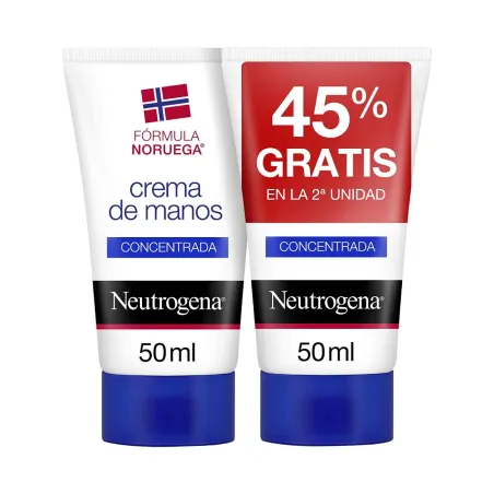 Neutrogena crema de manos concentrada oferta duplo, 2x50 ml