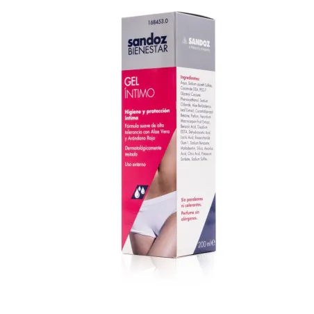 Sandoz Bienestar Gel Íntimo, 200 ml