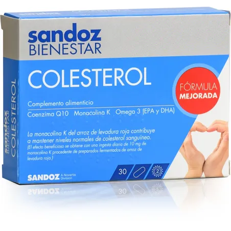 Sandoz Bienestar Colesterol, 30 Cápsulas