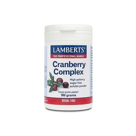 Lamberts Complejo Arándano Rojo 100g, 60 comprimidos.