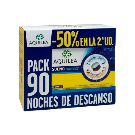 Aquilea sueño pack 90 noches de descanso, 90 comprimidos