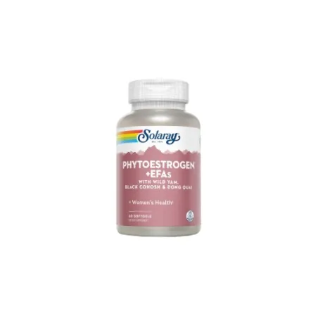 Solaray PhytoEstrogen Plus, 60 Cápsulas