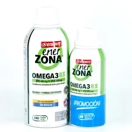 Enerzona omega 3 RX, 240+60 capsulas.*