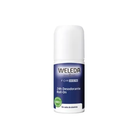 Weleda desodorante roll-on 24h men, 50 ml