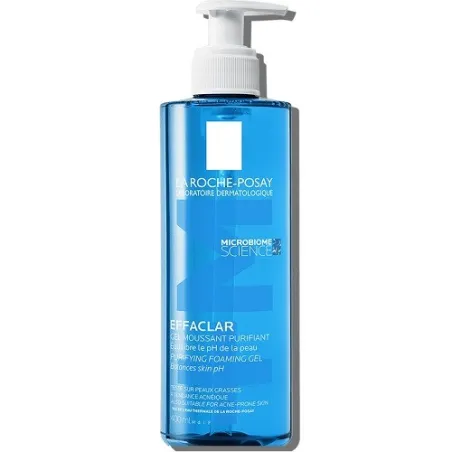 La Roche-Posay Effaclar gel limpiador purificante +M, 400 ml