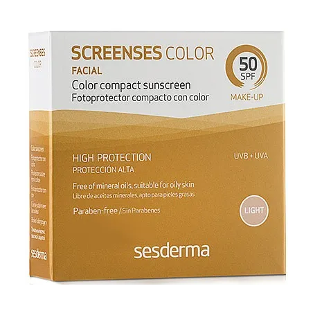 Sesderma Screenses Fotoprotector compacto color SPF50 LIGHT