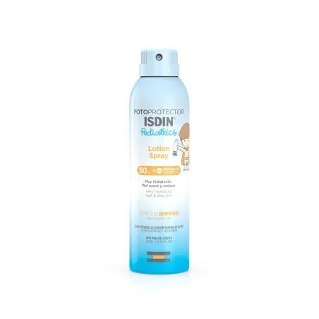 Fotoprotector Isdin Pediatrics Lotion Spray SPF50+, 200ml.