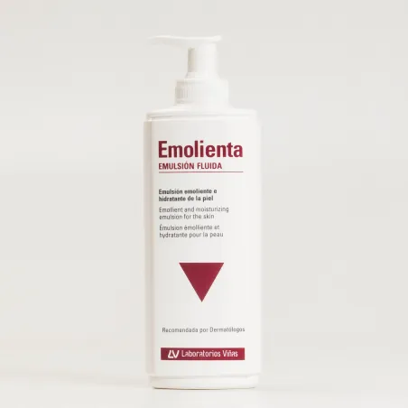 Emolienta Emulsión Fluida, 250ml.