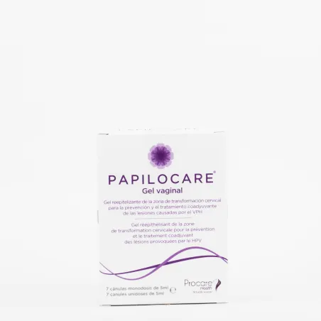 Papilocare Gel Vaginal, 7 Cánulas.