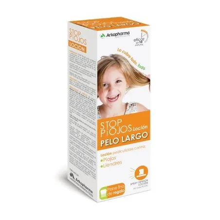 Arkopharma Stop Piojos Loción con Dimeticona Cabello Largo 100ml