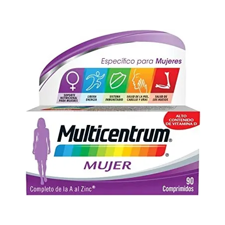 Multicentrum mujer. 90 comprimidos