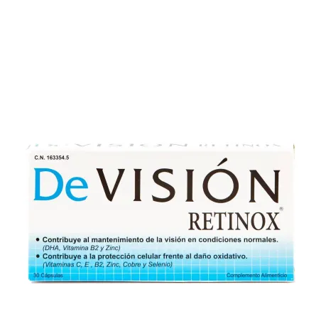 DeVisión Retinox, 30 capsulas.