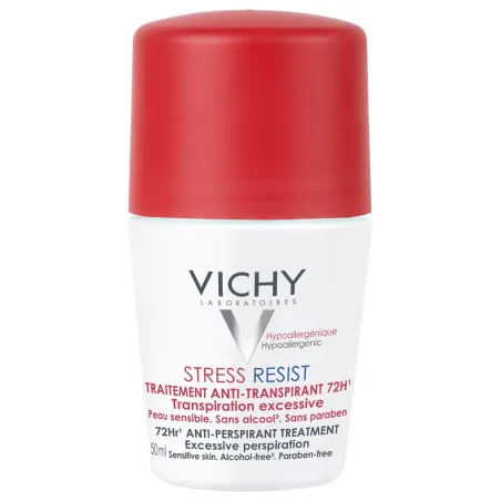 Vichy Desodorante Tratamiento Intensivo Antitranspirante, 50 ml