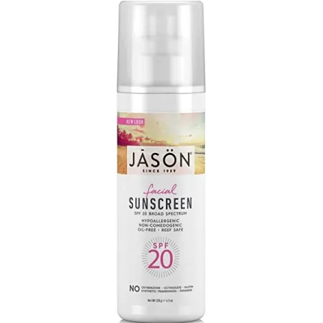 Jason Protector Solar Facial SPF 20, 128 g