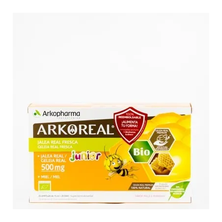 Arkoreal Jalea Real Junior 500 mg 20 Unidosis