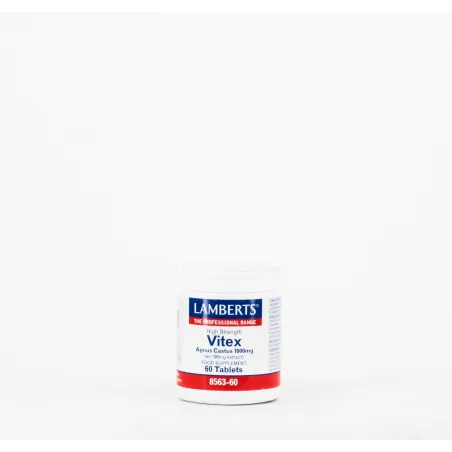 LAMBERTS Vitex Agnus Castus 1000mg, 60 comprimidos.