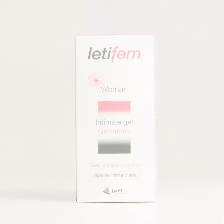 Letifem woman gel íntimo 250 ml tamaño pequeño