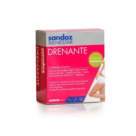 Sandoz Bienestar drenante, 15 ampollas