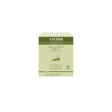 Cattier Arcilla Verde Superfina, 3 Kg