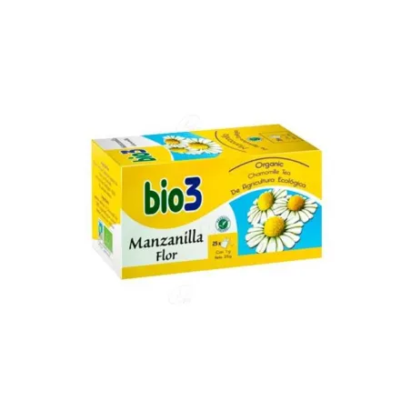 BIO3 manzanilla flor ecológica, 25 filtros