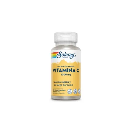 Solaray Small Vit. C 1000 mg A/R, 30 comprimidos