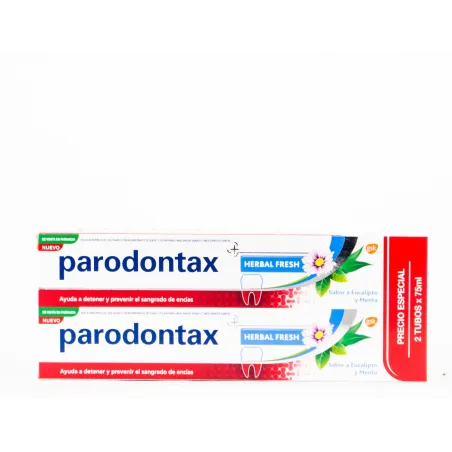 Parodontax Herbal Fresh Duplo (antes Extra Fresh), 2x75ml.