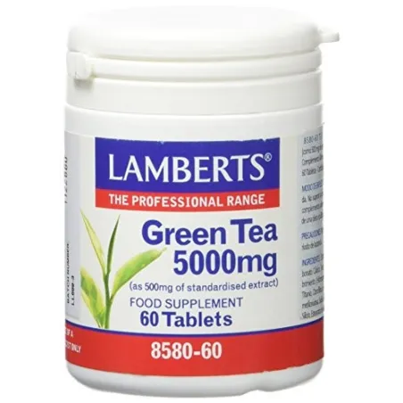 Lamberts Té Verde 5000 mg, 60 comprimidos.