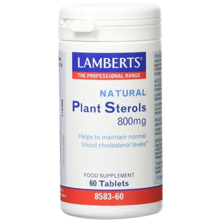 LAMBERTS Esteroles Vegetales 800mg, 60 comprimidos.