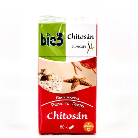 Bie3 Chitosan Slimcaps. 80 cápsulas