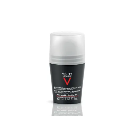 Vichy Homme Desodorante Anti-transpirante, 50 ml