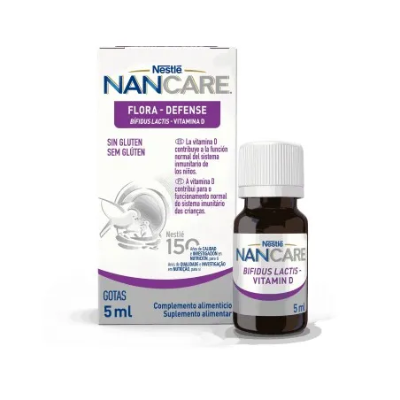 Nestle Nancare Flora Defense Vitamina D, 5 ml