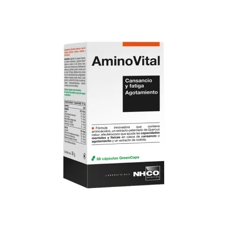 NHCO AminoVital cansancio y fatiga, 56 cápsulas