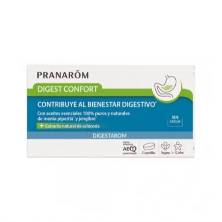 Pranarom Digestarom digest confort, 21 comprimidos