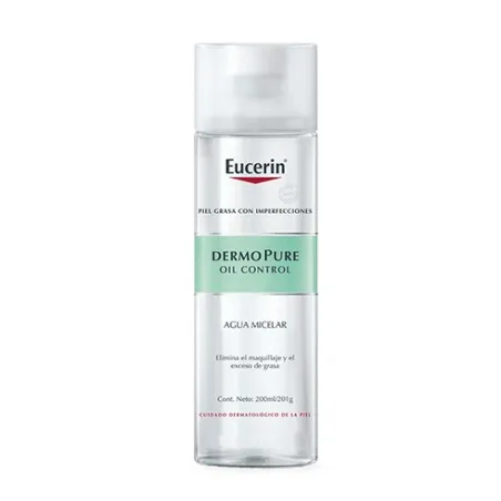 Eucerin DermoPure Oil Control Agua micelar, 200ml.