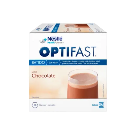 Optifast Batido Chocolate, 12 sobres