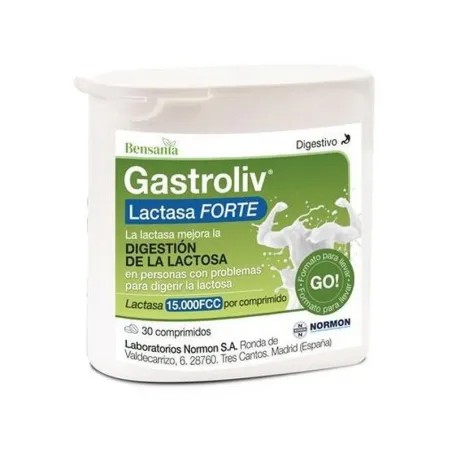 Gastrolic Lactasa, 15000 FCC, 30 comprimidos