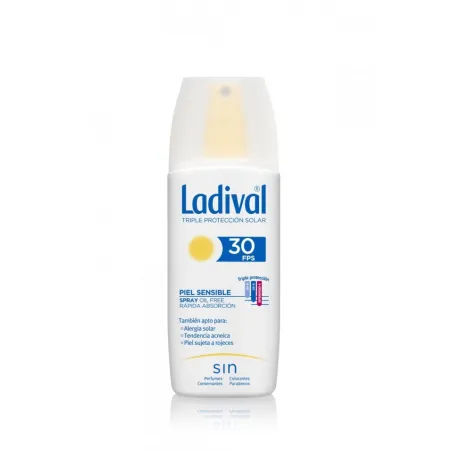 Ladival Pieles Sensibles SPF30 Gel-Crema, 200ml.