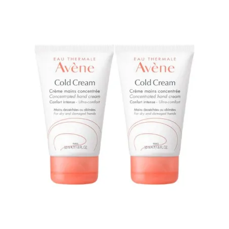 Avène Cold Cream crema de manos pack 2 unidades, 50 ml