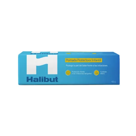 Halibut DermoH Pomada Protectora Pañal, 2 x 45 g