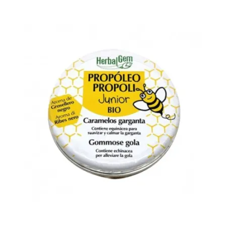 Pranarom Hergalgem propóleo Junior BIO caramelos garganta, 45 unidades