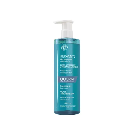 Ducray Keracnyl Gel Limpiador, 400 ml